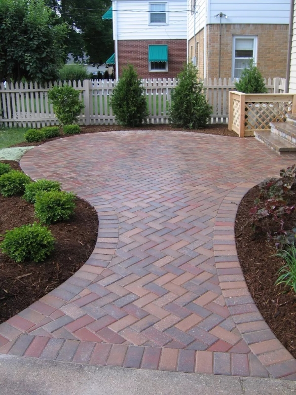 Beautiful Brick Patio